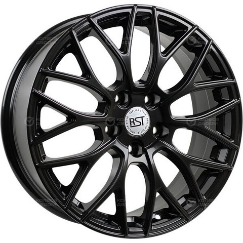 Авто диск Rst R137 5x108 R17 литой черный et36 d65,1