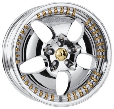 Авто диск Dotz Lasvegas 5x120 R18 литой хромированный et18 d74,1